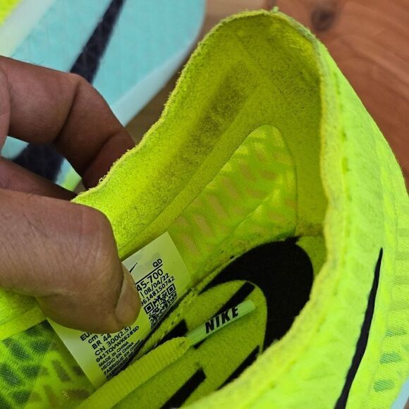 Nike Zoom Mamba V Track Spikes Running Shoes Men's 12 Volt Black DR9945-700 New - Picture 14 of 15